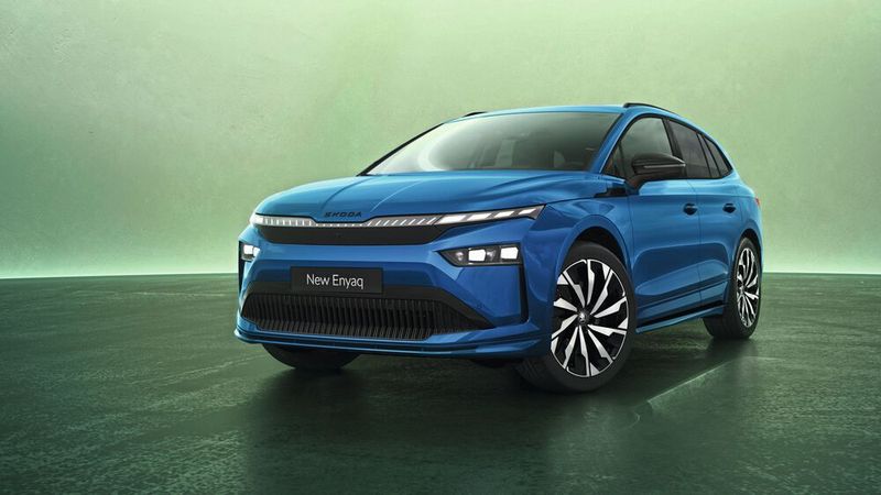 Mit dem Enyaq hat Skoda ein elektrisches Erfolgsmodell kreiert. Nun wird das Modell optisch deutlich überarbeitet.(Bild:  Skoda)
