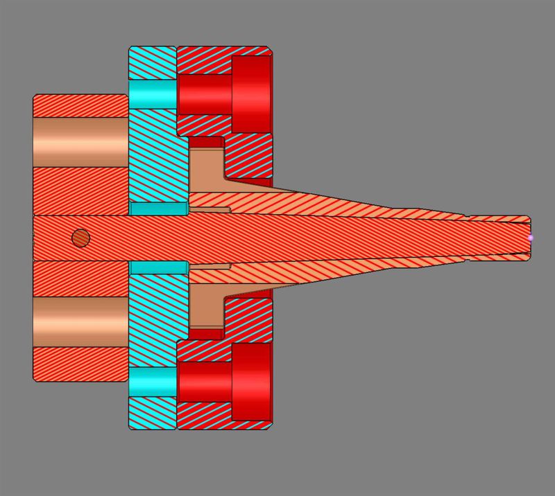 Plan de construction : noyau pliable de 3 mm – vue de profil(Bild:  Leonhardt)
