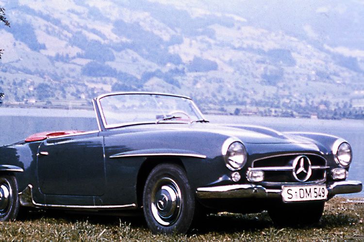 Mercedes 190 SL W121: 88.000 Euro (166,67 %) (Bild: Daimler)