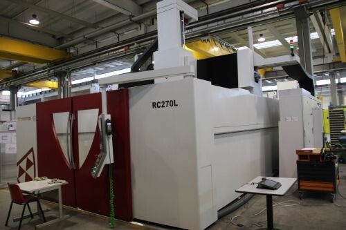 The Rambaudi RC270 5-axis HSM centre, which targets die and mould shops. (Source: VBM)