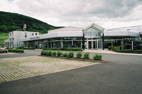 Sonderhausen war die dritte Filiale und kam 1993 zur Peter-Gruppe hinzu. Bis heute ist es ein reiner Mercedes-Benz-Betrieb. (Archiv: Vogel Business Media)