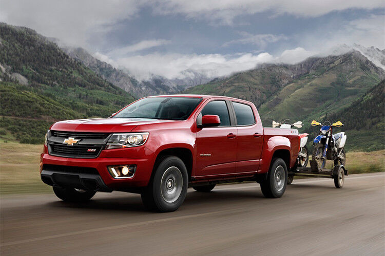 Chevrolet wagt sich zurück in das Feld der mittelgroßen Pickups und kommt mit dem Nachfolger des im Jahr 2012 eingestellten Colorado nach Los Angeles. (Foto: Chevrolet)