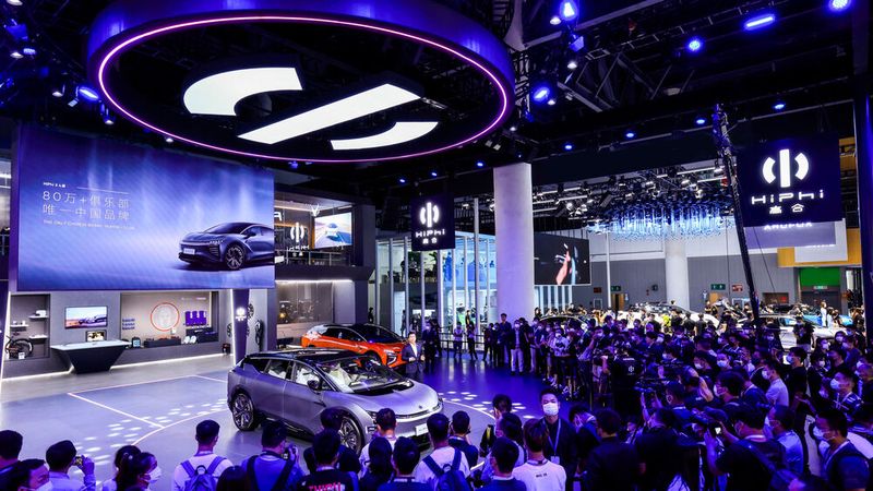 Das Auto kostet in China umgerechnet 82.000 Euro. Der europäische Preis dürfte deutlich höher liegen. (Bild: Human Horizons)