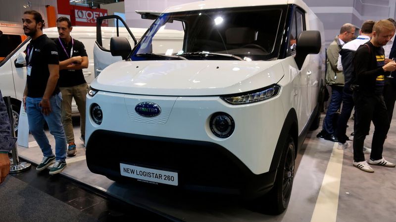 Tropos heißt in Deutschland mittlerweile Cenntro und verkauft jetzt auch größere N1-Transporter, zum Beispiel den Logistar 260. (Bild: Simon/»kfz-betrieb«)