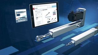 With the Rexroth Selector EMC, users don't need product knowledge. The E-tool quickly guides them to the suitable product. (Picture: Bosch RexrothBosch Rexroth)