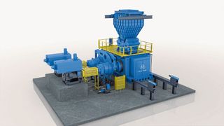 Die nächste Generation der Gutbett-Walzenmühle: die HPGR Pro (Bild: Thyssenkrupp)