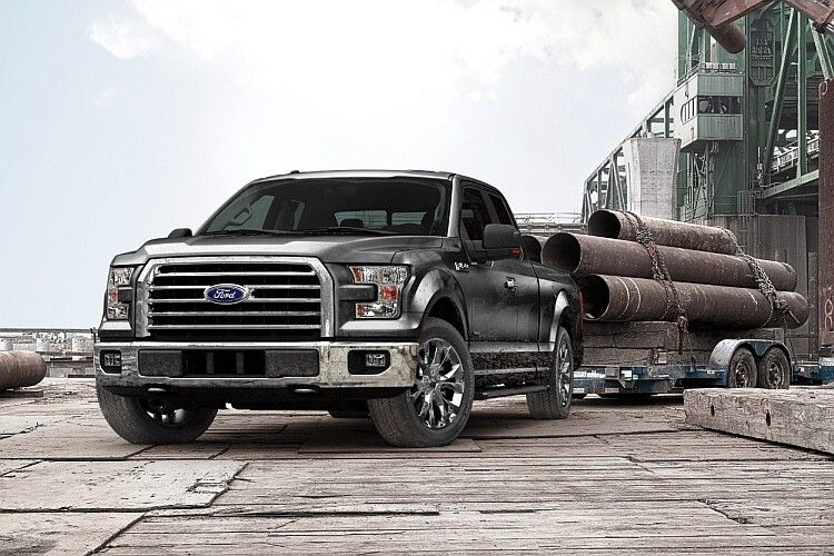 Eigentlich aber soll der Ford F-150 als Transport- und Zugfahrzeug für Handwerker und Farmer dienen. (Foto: Ford)