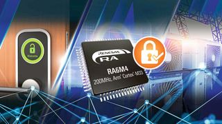 Sicherheit integriert: Die RA6M4-Mikrocontroller basieren auf den Cortex-M33-Prozessorkernen von ARM und kombinieren dessen TrustZone-Technologie mit der von Renesas weiterentwickelten Secure Crypto Engine. (Bild: Renesas Electronics)