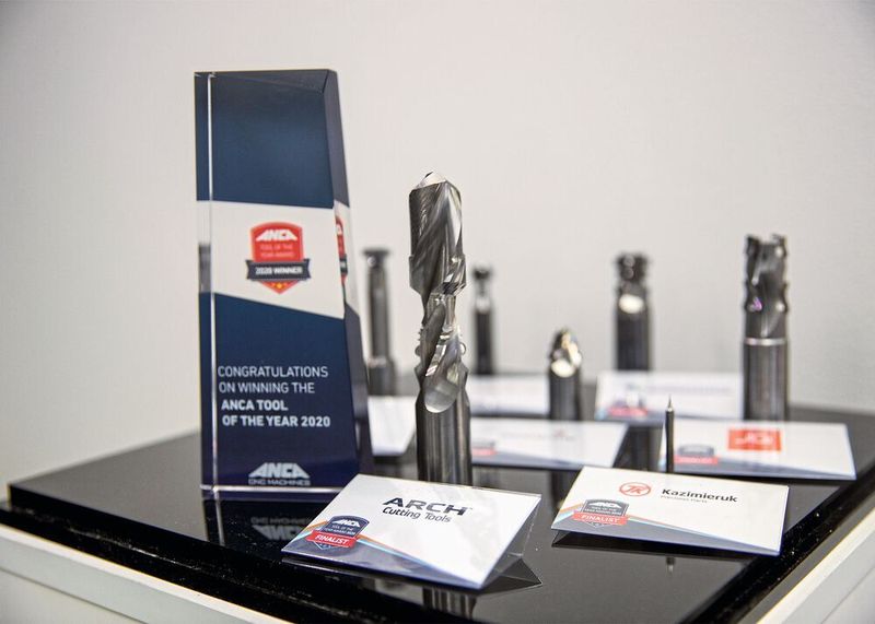Im vergangenen Jahr ging die Auszeichnung an Arch Cutting Tools für die hervorragende Nutzung multipler iGrind-Operationen mit mehreren komplexen Profilen.  (Anca)