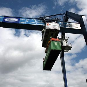 Der Container-Umschlag im Hafen Mannheim ist in den vergangenen Jahren kontinuierlich um rund 11% gestiegen.