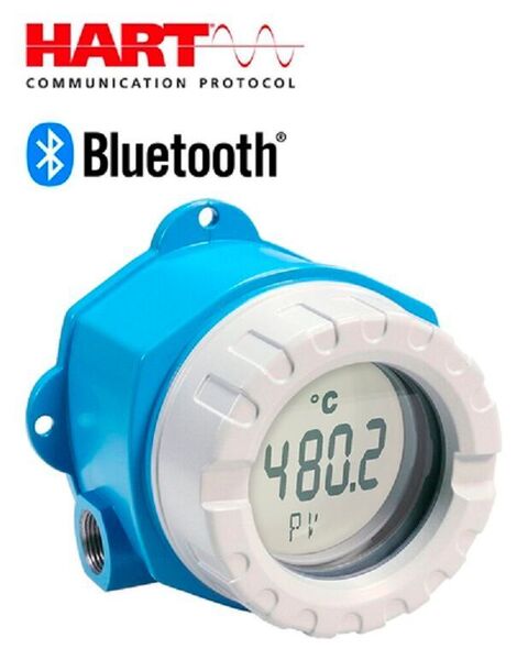 I Temp TMT142B: Robust single-chamber temperature field transmitter, aluminum housing with integrated backlit display. (Endress+Hauser)
