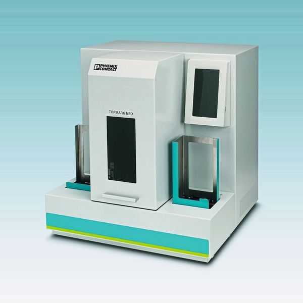Desktop-Lasermarkierungssystem: Der Topmark Neo ist das erste Gerät einer neuen Klasse flexibler und leistungsstarker Markierer. (Phoenix Contact)