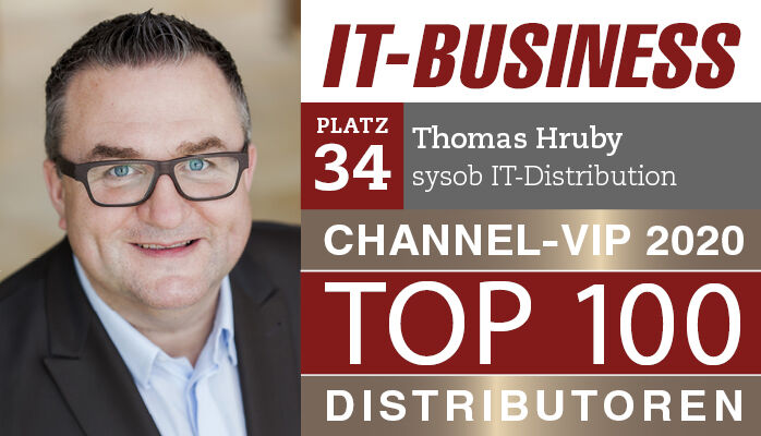 Thomas Hruby, Geschäftsführer, Sysob IT-Distribution (IT-BUSINESS)