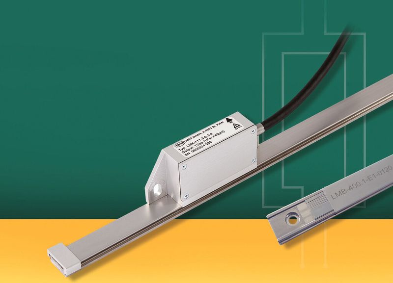 Ausgelesen wird die Schleppwagenposition mit dem Abtastkopf LMK 131 mit integrierter Elektronik und Sensorik. (AMO)