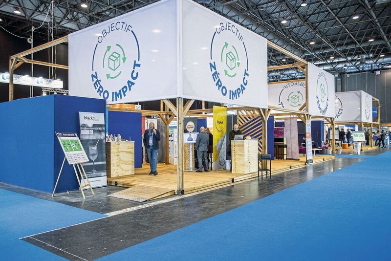 De nombreux exposants ont présenté des solutions durables et responsables en matière d'emballage. (Source : Anne-Emmanuelle Thion)