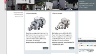 So sieht der neue Online-Shop von Scherzinger aus.  (Bild: Scherzinger)