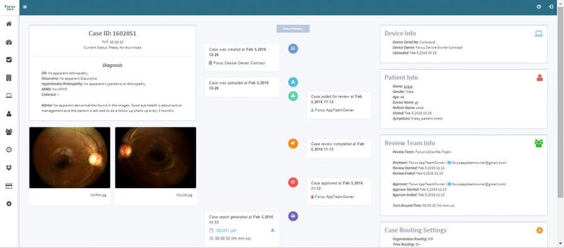 Die ärztliche Versorgung in Gegenden mit Ärztemangel sicherstellen: Diese App ermöglicht eine Ferndiagnose von Augenkrankheiten über ein Cloud-Framework.  (Bild: Widas-Concepts)