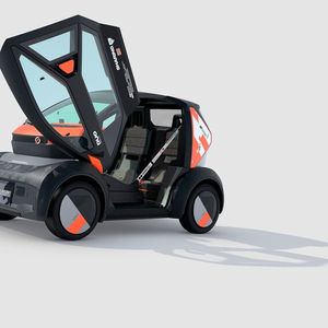 Die Renault-Tochter Mobilize will mit dem Duo beziehungsweise der Cargo-Variante Bento einen Nachfolger für den Renault Twizy bauen.(Bild:  Renault)