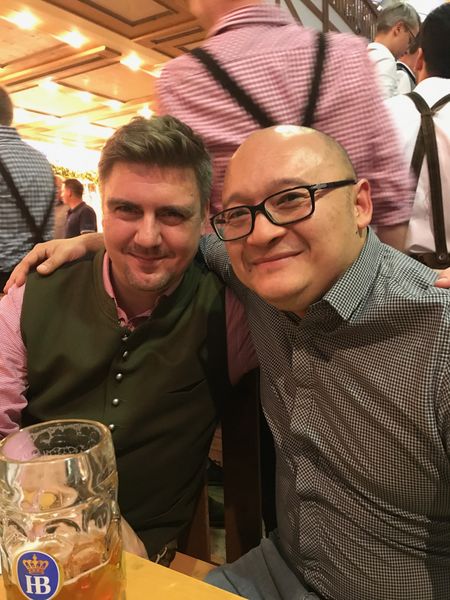Markus Fritz, Rackspace, und Van Phuc Tran, Vmware (Vogel IT-Medien)