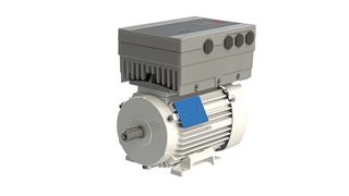 Aufgrund der optimierten Motortechnologie kann im Bauraum einer IE3-Asynchronmaschine nun eine IE5-Synchronreluktanzmaschine mit der identischen Umrichterbaugröße zusammenwirken.  (VEM Sachsenwerk)