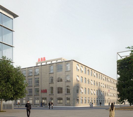 Der neue Hauptsitz von ABB in Zürich Oerlikon.(Bild:  ABB)