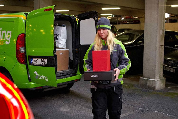 Wer nicht zuhause ist, kann sein Auto als Zustellort angeben. (Foto: Volvo)