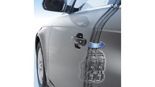 Im Türschloss integriertes Sicherheitssystem "Active Inertia" (Bild: Kiekerts)