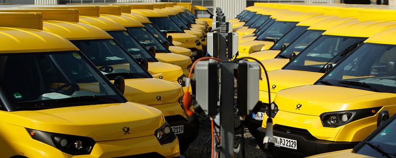 Die Post hat den tausendsten Streetscooter produziert. Ab dem Jahr 2017 sollen es jährlich noch deutlich mehr sein.(Bild:  Streetscooter)