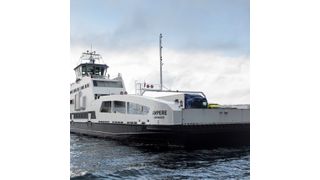 Anders als viele Elektroautos wurde die emissionsfreie Fähre von Grund auf neu entwickelt. (Bild: Siemens)