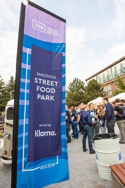 In einem großen Streetfood Park warteten die verschiedensten Gerichte auf die Besucher. (Shopware / Prepixel)