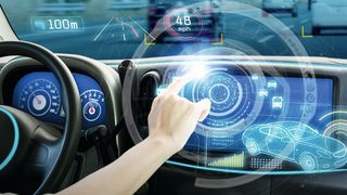 Gestensteuerung: Ohne das Touchdisplay zu berühren ist es möglich, Aktionen auszulösen. Möglich wird das durch ein 3D-Display. (Texas Instruments)