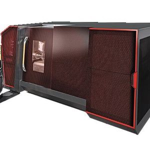 Die Artery ist nach dem „Direct-Wall-Concept“ konstruiert und lässt sich direkt an der Wand aufstellen.