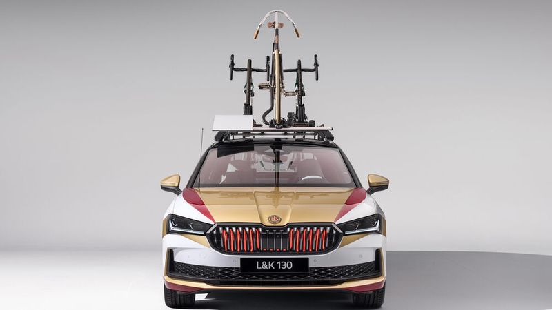 Auch auf dem Dach findet noch ein Fahrrad Platz. (Skoda Auto)