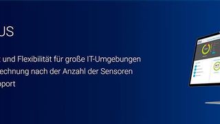 Die PRTG-PLUS-Lizenz könne auf so vielen Servern wie nötig eingesetzt werden – mit so vielen Sensoren wie nötig. (Paessler)