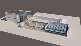 Das Distributionslager von Rossmann in Polen wird in den kommenden zwei Jahren von Körber umfangreich aus- und umgebaut. (Bild: Rossmann)