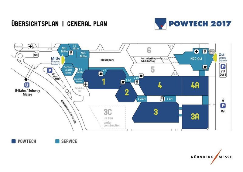 The range of this year’s Powtech extends over six halls, which is flanked by a comprehensive accompanying program. PROCESS also will take part again: You will find us in Hall 4A, Stand 426. (Nürnberg Messe)