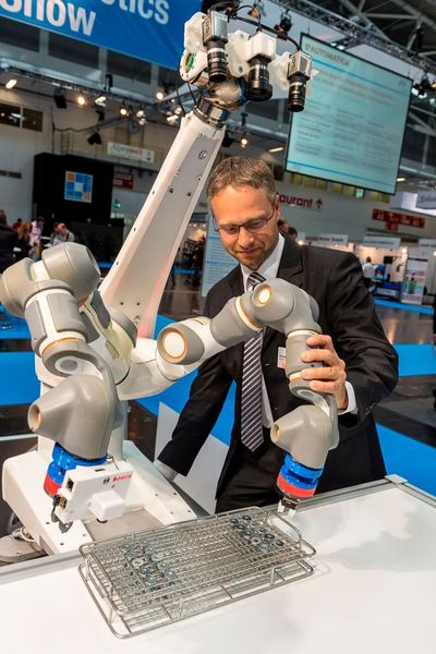 Fotoimpressionen von der Automatica 2014 (Bild: Messe München)