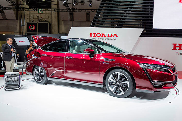 Europapremiere feiert zudem das Brennstoffzellenfahrzeug Clarity. (Foto: Honda)