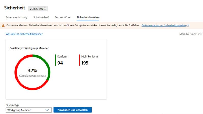 Windows Server 2025 bringt zahlreiche neue Gruppenrichtlinien für Sicherheit, Updates, Energiesparmodus, SMB over QUIC und mehr – zentral steuerbar per Admin Center.(Bild:  Joos | Microsoft)