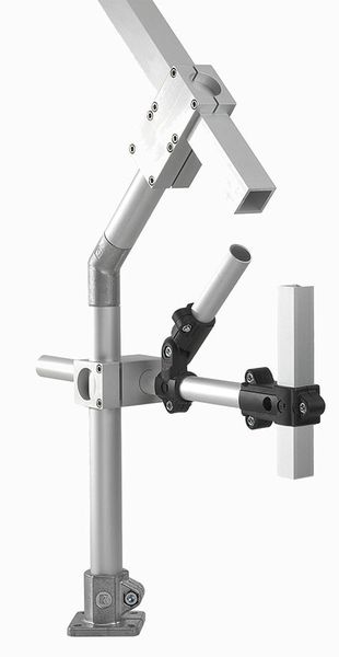 Ob Rund- oder Vierkantrohr, ob geringe oder hohe mechanische Belastung: RK Rose+Krieger bietet mit seinen Light-, Solid- und Robust Clamps Rohrverbindungselemente für nahezu jeden Einsatzbereich, wie es heißt. (Bild: Rose+Krieger)