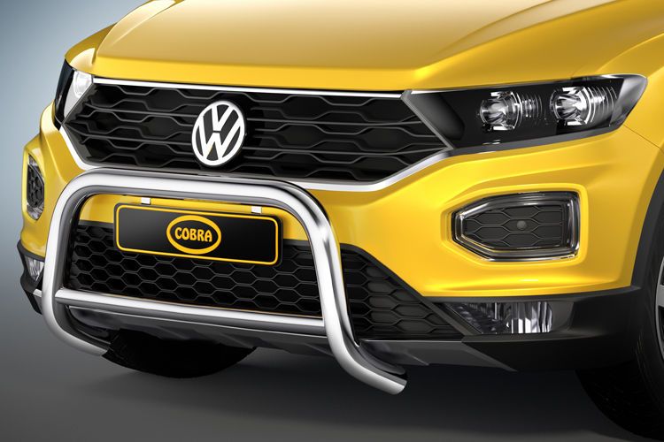 Der Frontbügel hat eine EG-Typengenehmigung. Somit ist keine Eintragung beim TÜV notwendig. (Bild: Cobra)