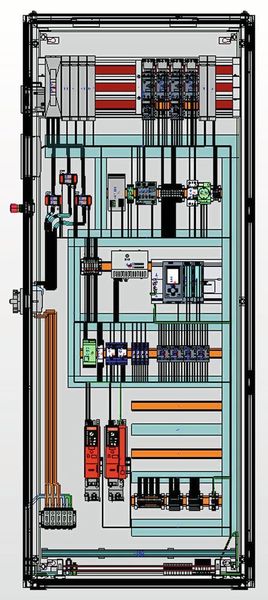 … und eine Darstellung des „digitalen Zwillings“. Im Bild: Ansicht aus Eplan Pro Panel  (Alexander Bürkle)