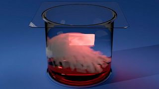 The new bromine vapor treatment enhances the transport properties of MAPbBr3 crystals. In this treatment, the researchers suspended the crystals above in a sealed container holding liquid bromine kept at room temperature. (Source:Reproduced under a Creative Commons license from reference one © 2020 Kirmani et al. )