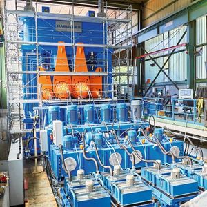 Die weltweit größten Richtmaschine wird künftig von einer chinesischen Werft für den Schiffbau eingesetzt.