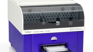 Der TriStar2 S mit multiplen Messtechnologien hat das neuartige, zum Patent angemeldete optische Konzept One-4-All, mit dem erstmalig Lumineszenz-, Fluoreszenz- und Absorptionsmessungen jeweils mit höchster Sensitivität gemessen werden können. (Bild: Berthold)