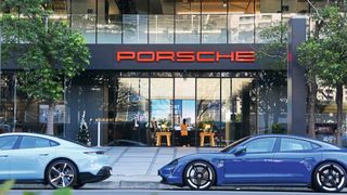 Porsche-Schauraum in Taoyuan, China. (Bild: Porsche)