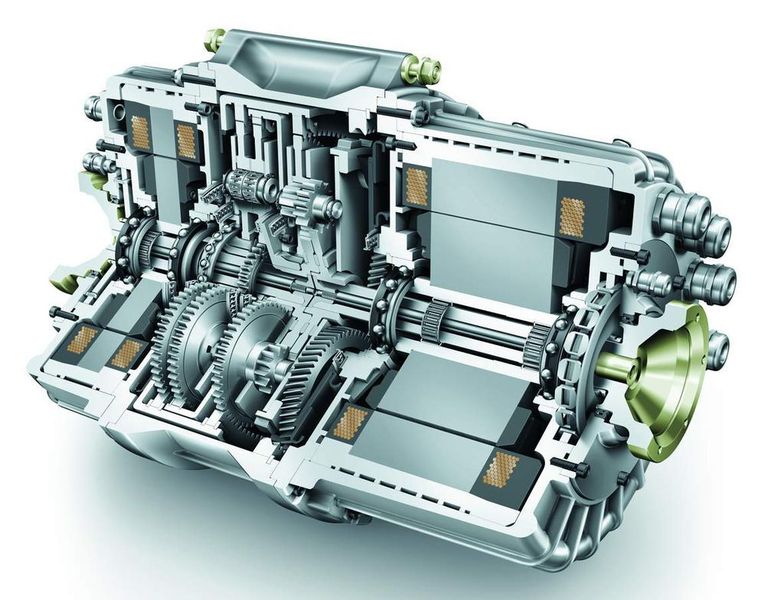 Das aktive Elektrodifferenzial (eDifferenzial) vereint den elektrischen Antrieb mit der Möglichkeit einer radselektiv steuerbaren Antriebsleistung.  (Bild: Schaeffler)