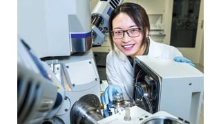 Der Nachweis der Membran-Nanostruktur erfolgte mittels Rasterelektronenmikroskopie. (Bild: HZG/Steffen Niemann)