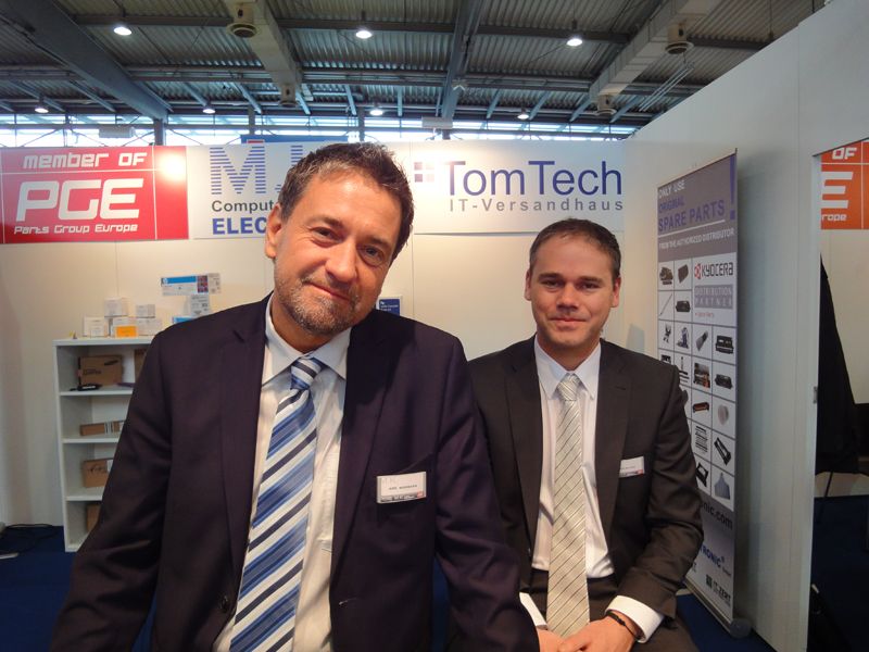 (v.l.) Axel Weinmann und Marco Bohnet, M.K. Computer Electronic (Archiv: Vogel Business Media)