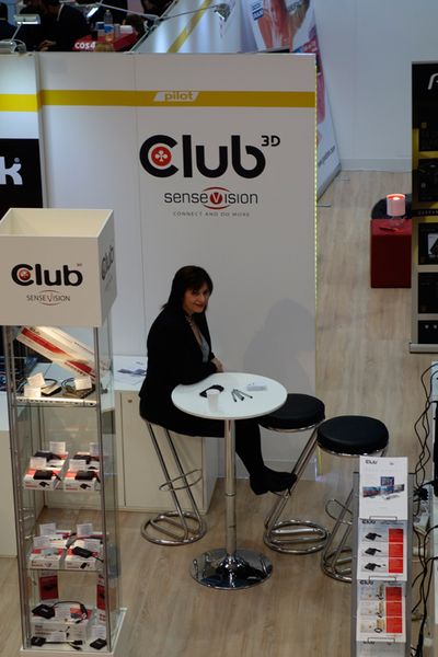 Maria Ossenberg, Club 3D, genießt die Ruhe vor dem Sturm. (Bild: IT-BUSINESS)